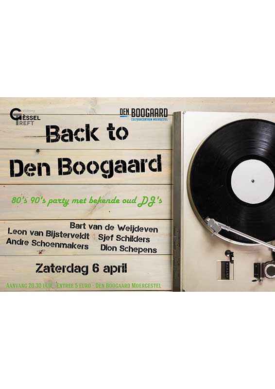Back to Den Boogaard april 2019